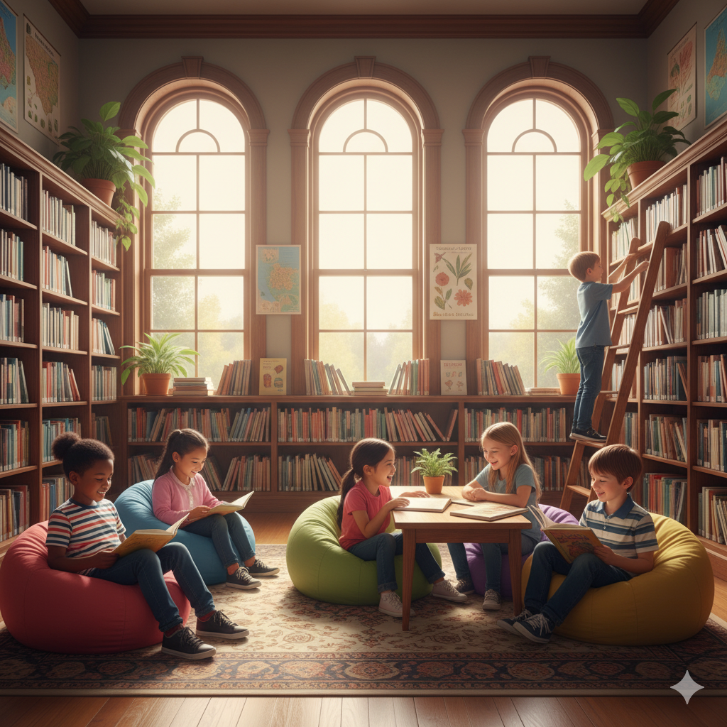 Biblioteca da escola